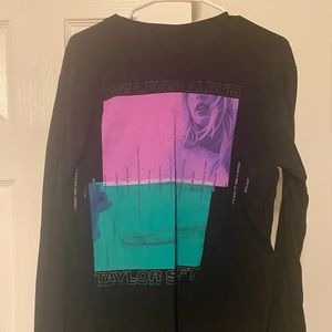 Taylor Swift Lover Tracklist Long Sleeve Tshirt